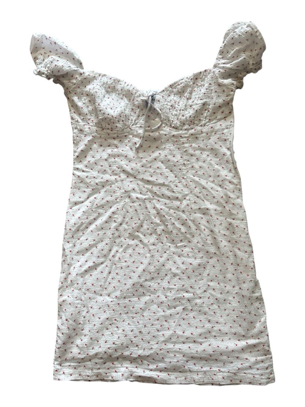 Princess Polly Natalina White Mini Dress Size Four (4) - Picture 3 of 9